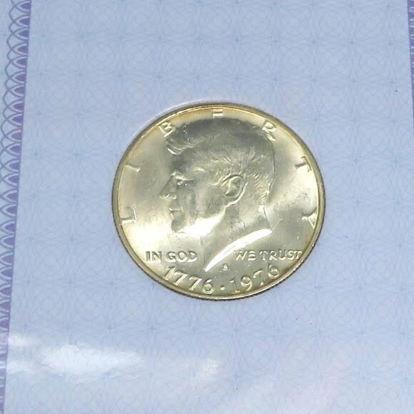 1976-S Kennedy JFK 40% Silver Half Dollar AACGS MS 64 Certified - Picture 5 of 5